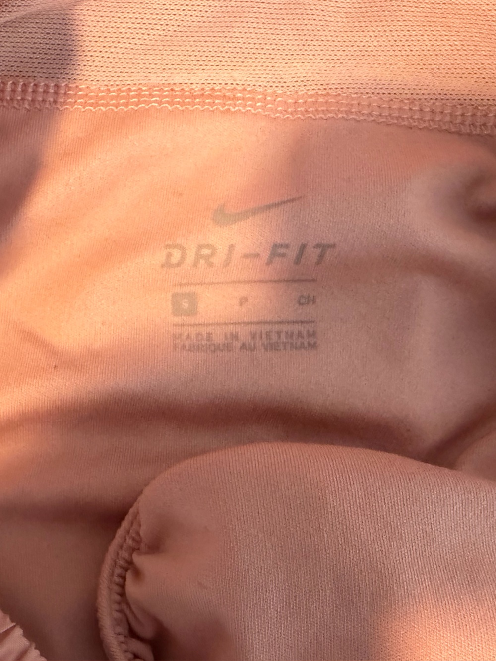 Nike Peach/Coral Dri-FIT Athletic Shorts - Picture 2 of 3